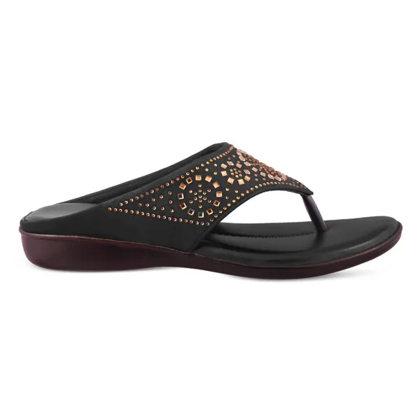 Black_Embellished_Flat_Sandals