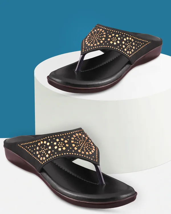 Black_Embellished_Wedge_Sandals