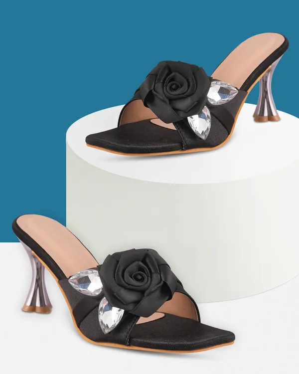 Black_Slip-On_High_Heel_Mule_Sandals