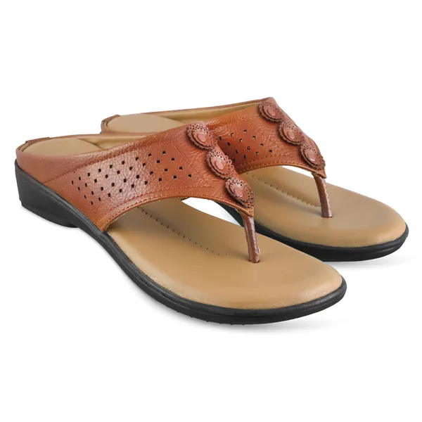 Brown_Casual_Wedge_Sandals