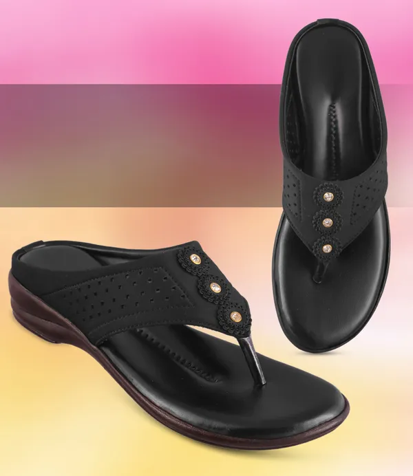 Black_Embellished_Flat_Thong_Sandals