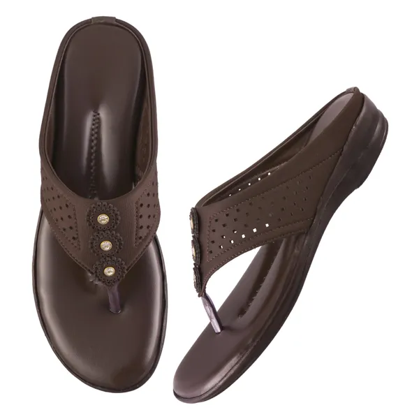 Brown_Casual_Flat_Sandals