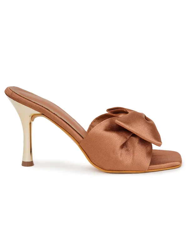 Rose_Gold_Satin_Bow_High_Heels