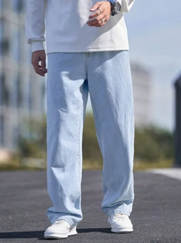 MEIXN_Loose_Fit_Men_Light_Blue_Jeans_()