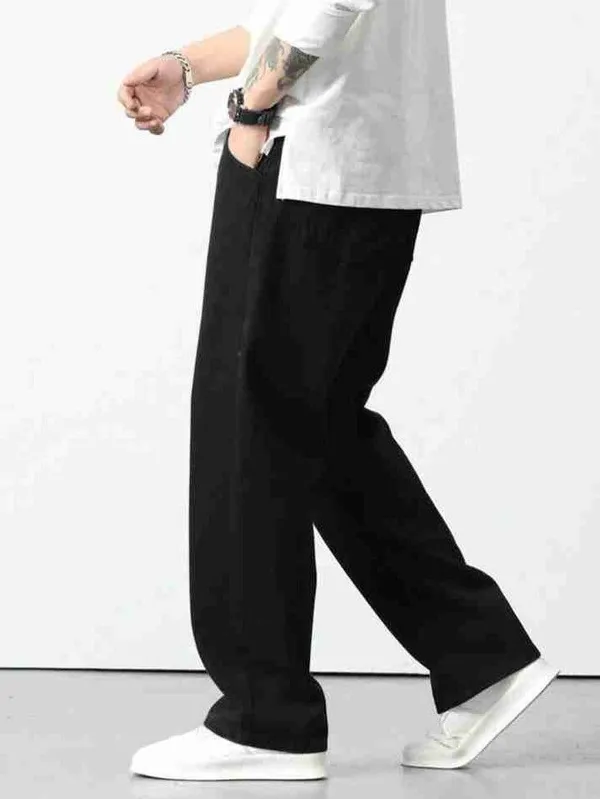 ZARUME_Straight_Fit_Men_Black_Jeans_()