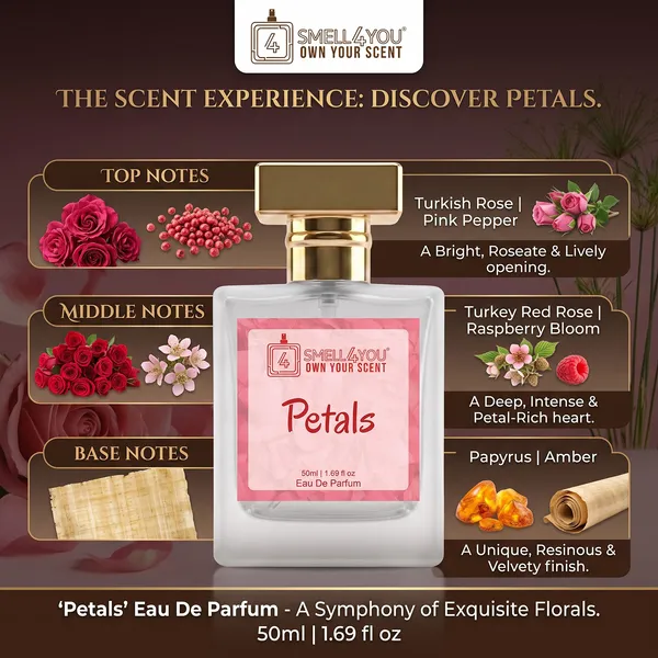 Smell4U_Petals_Premium_Rose_Perfume_For_Her_Edp_50Ml