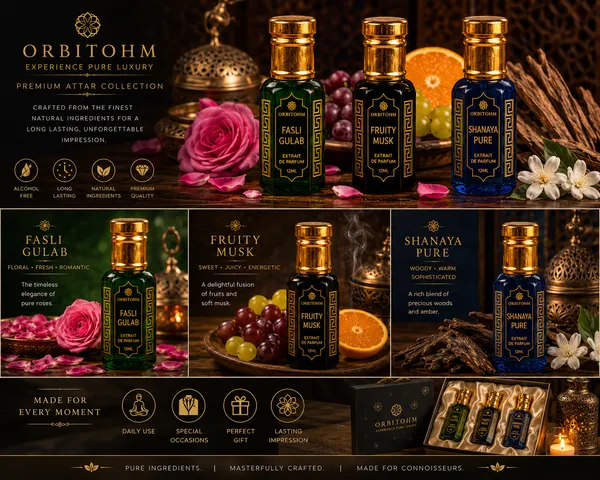 Orbitohm_Fasli_Gulab_Fruity_Musk_Shanaya_Pure_Attar_Set
