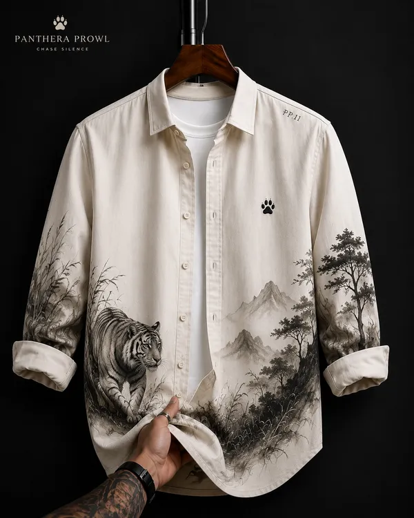 Ivory_White_Cotton_Shirt_For_Men