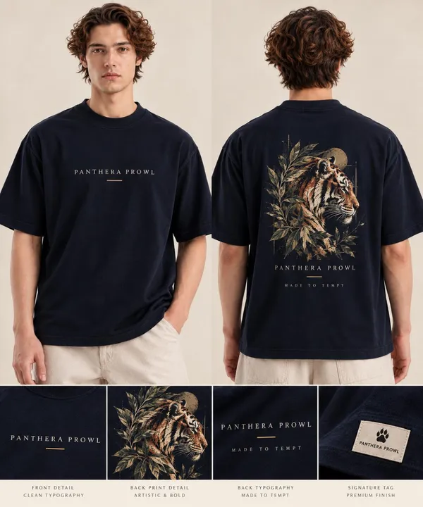 Midnight_Panther_Oversized_Navy_Blue_Graphic_T-Shirt
