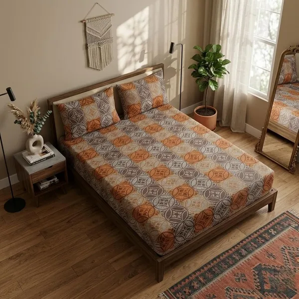 Fitted_Bedsheet_With_Pillow_Covers