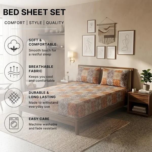 Fitted_Bedsheet_With_Pillow_Covers