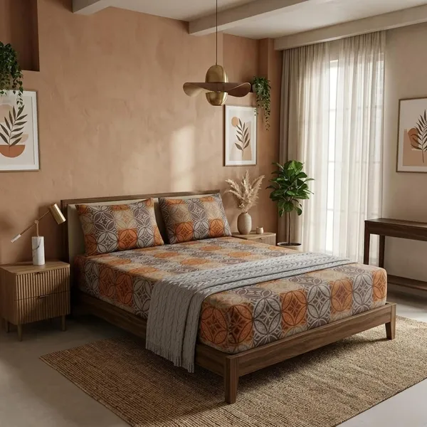 Fitted_Bedsheet_With_Pillow_Covers