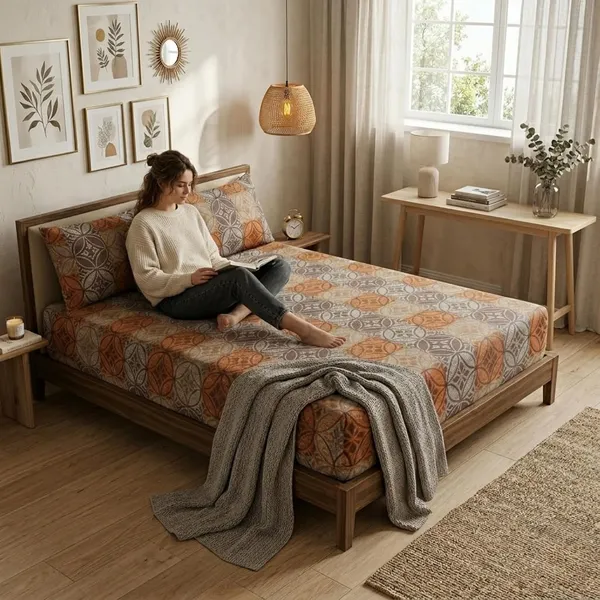 Fitted_Bedsheet_With_Pillow_Covers