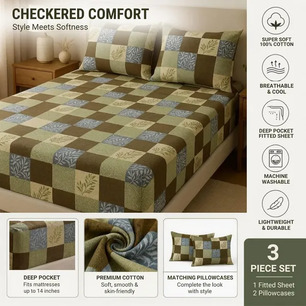 Fitted_Bedsheet_With_Pillow_Covers