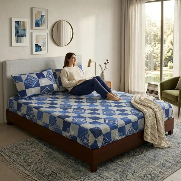 Fitted_Bedsheet_With_Pillow_Covers