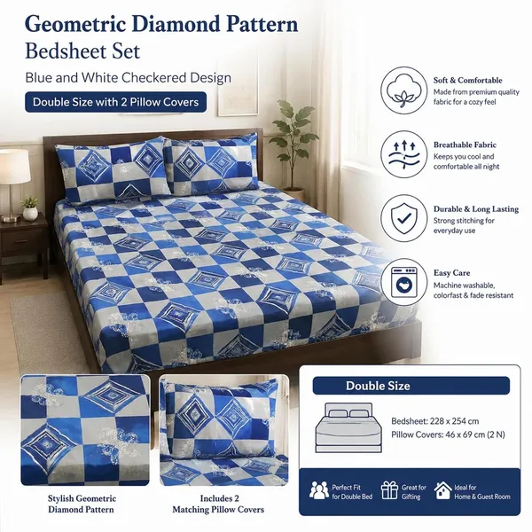 Fitted_Bedsheet_With_Pillow_Covers