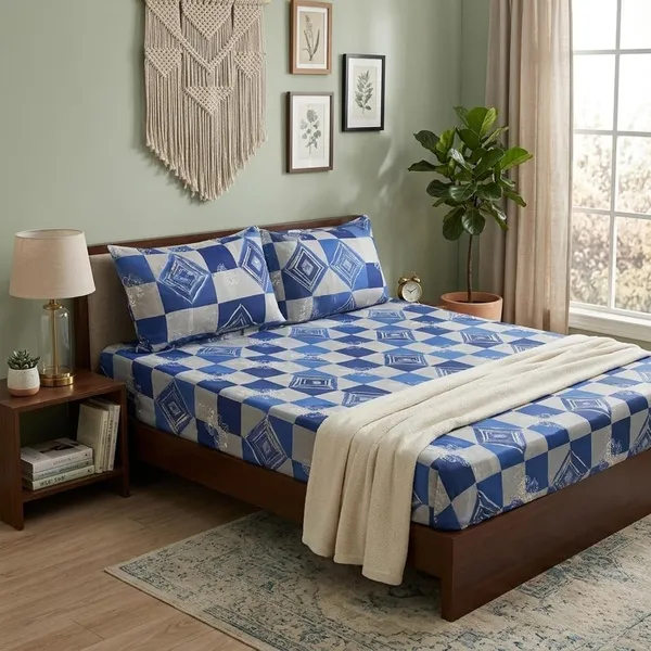 Fitted_Bedsheet_With_Pillow_Covers