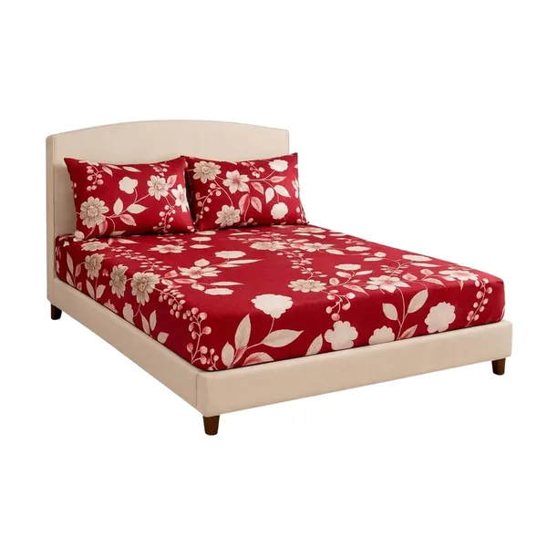 Fitted_Bedsheet_Set_With_Pillow_Covers