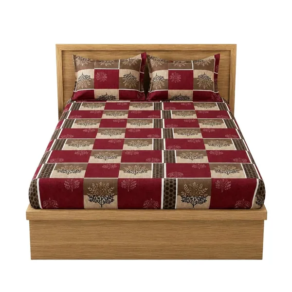 Fitted_Bedsheet_Set_With_Pillow_Covers