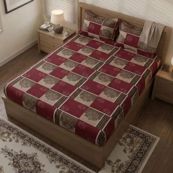 Fitted_Bedsheet_Set_With_Pillow_Covers