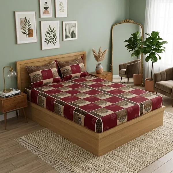 Fitted_Bedsheet_Set_With_Pillow_Covers