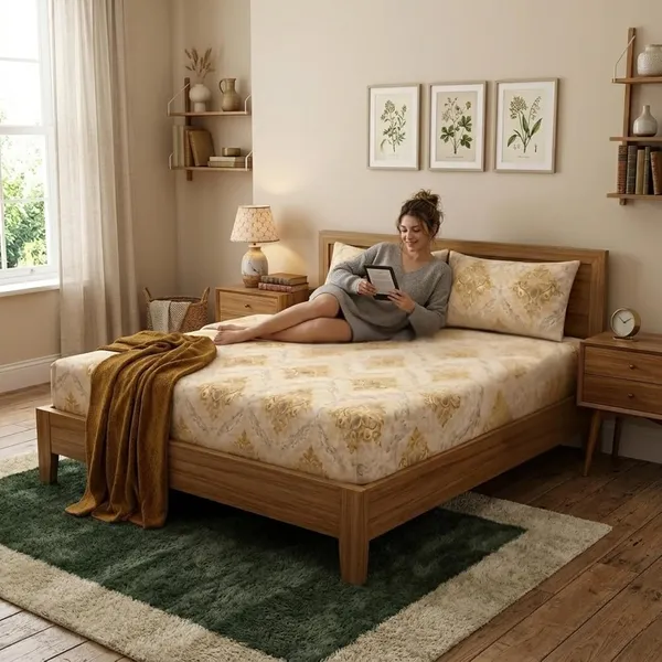 Double_Bed_Sheet_Set_With_Pillow_Covers
