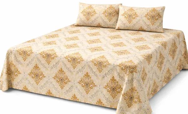 Double_Bed_Sheet_Set_With_Pillow_Covers