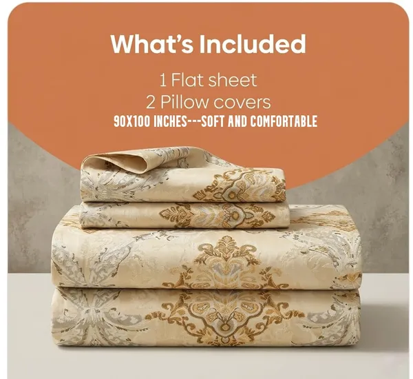 Double_Bed_Sheet_Set_With_Pillow_Covers