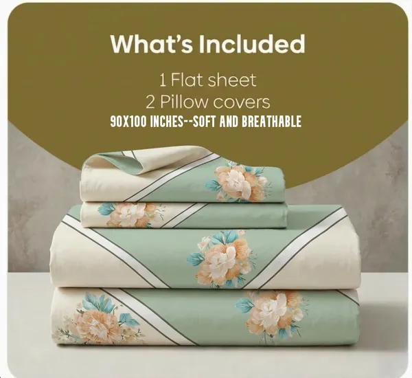 Double_Bed_Sheet_Set_With_Pillow_Covers