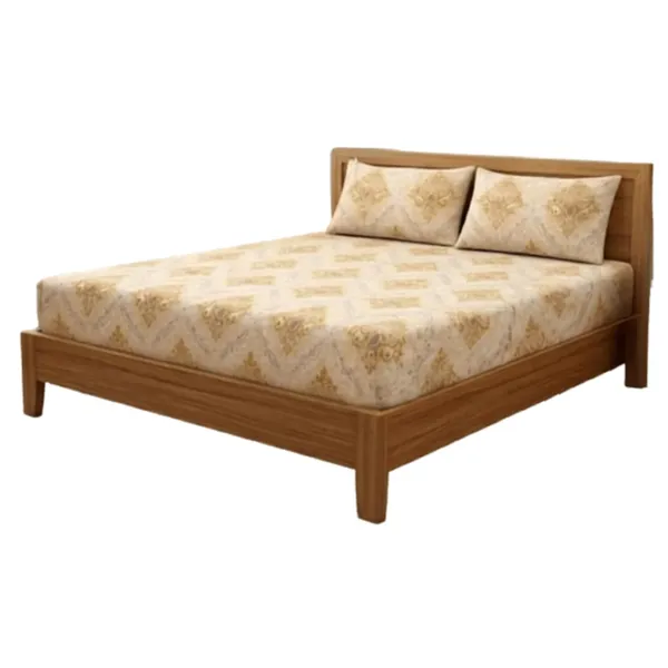 Damask_Print_Bedsheet_Set