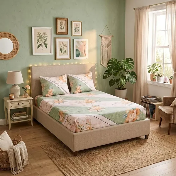 Double_Bed_Sheet_Set_With_Pillow_Covers
