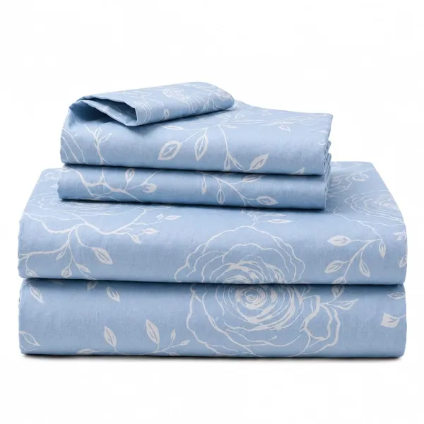 Glace_Cotton_King_Sky_Blue_Floral_Print_Double_Bedsheet
