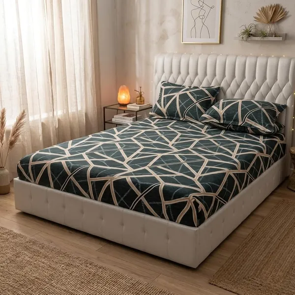 Fitted_Bedsheet_With_Pillow_Covers