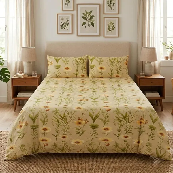 Glace_Cotton_Double_Bedsheet_Set_Cream