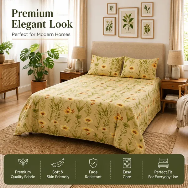 Glace_Cotton_Double_Bedsheet_Set_Cream