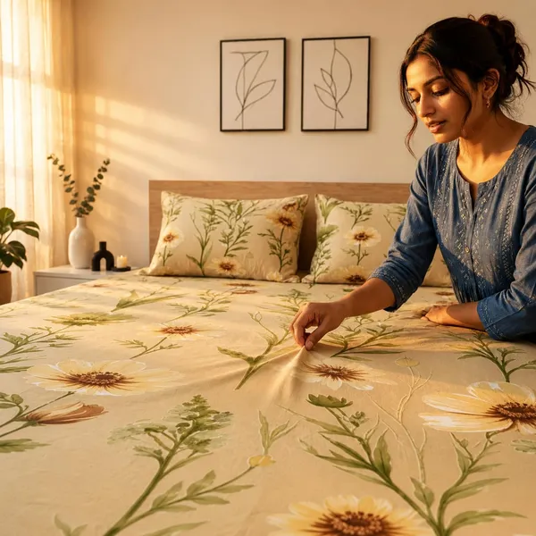 Glace_Cotton_Double_Bedsheet_Set_Cream