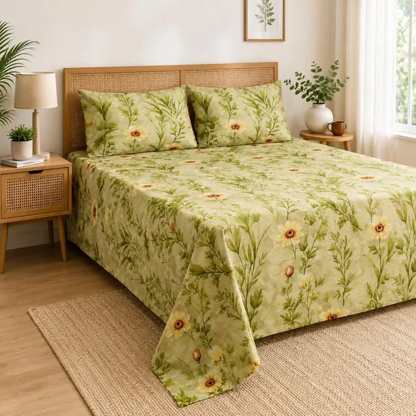 Glace_Cotton_Double_Bedsheet_Set_Cream
