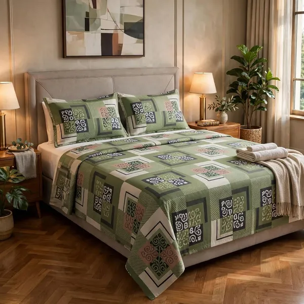 Cotton_Bedsheet_With_Pillow_Covers