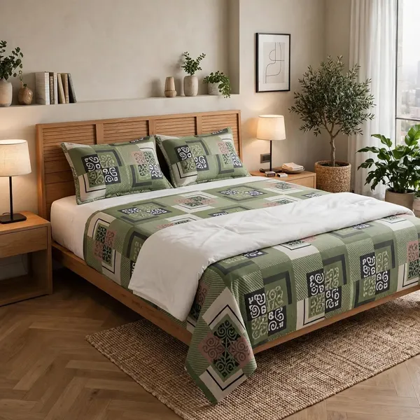 Cotton_Bedsheet_With_Pillow_Covers