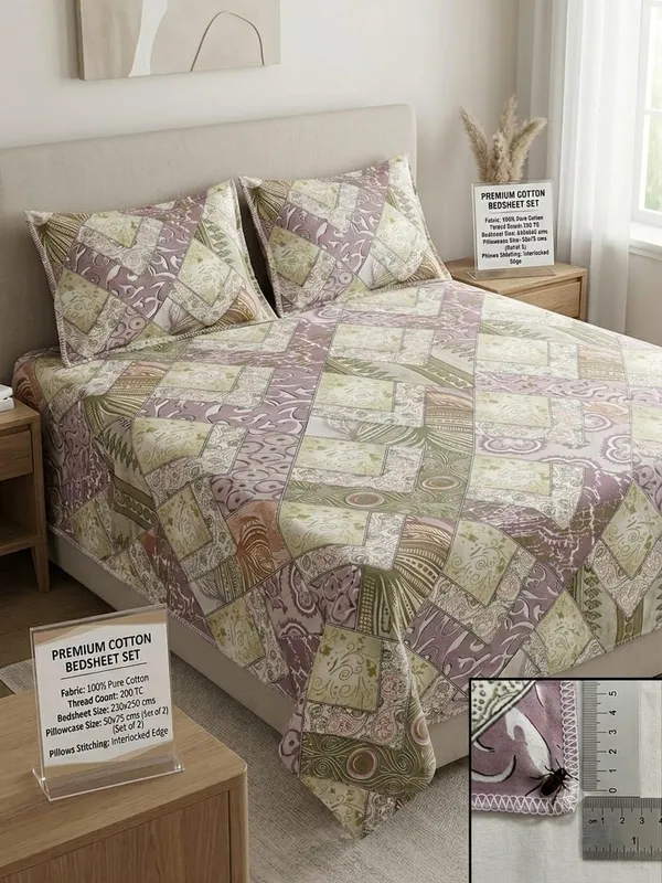 Cotton_Printed_Bedsheet_With_Pillow_Covers