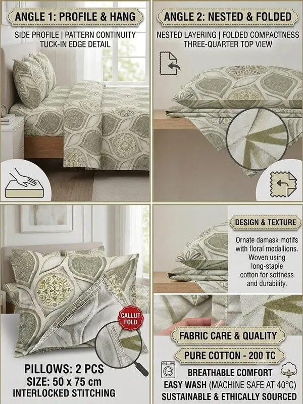 Cotton_Bedsheet_With_Pillow_Covers