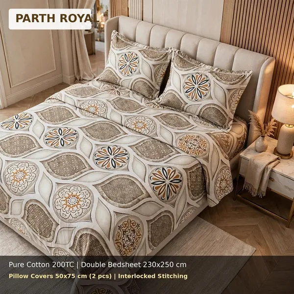 Cotton_Bedsheet_With_Pillow_Covers