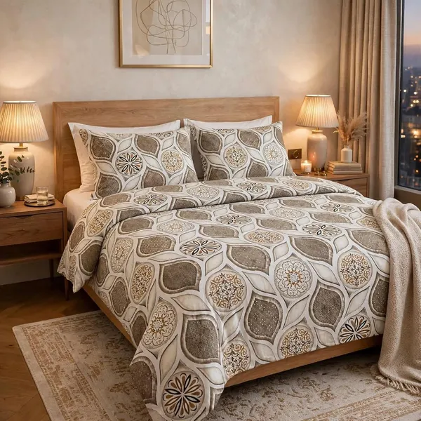 Cotton_Bedsheet_With_Pillow_Covers