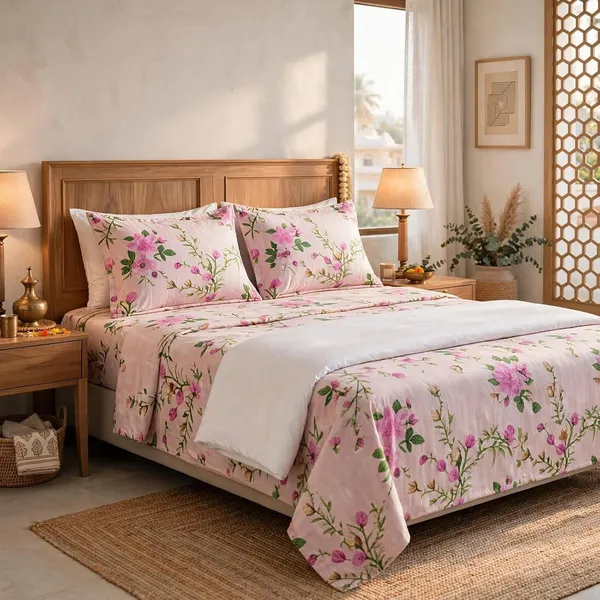 Cotton_Printed_Bedsheet_With_Pillow_Covers