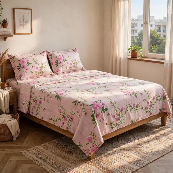 Cotton_Printed_Bedsheet_With_Pillow_Covers