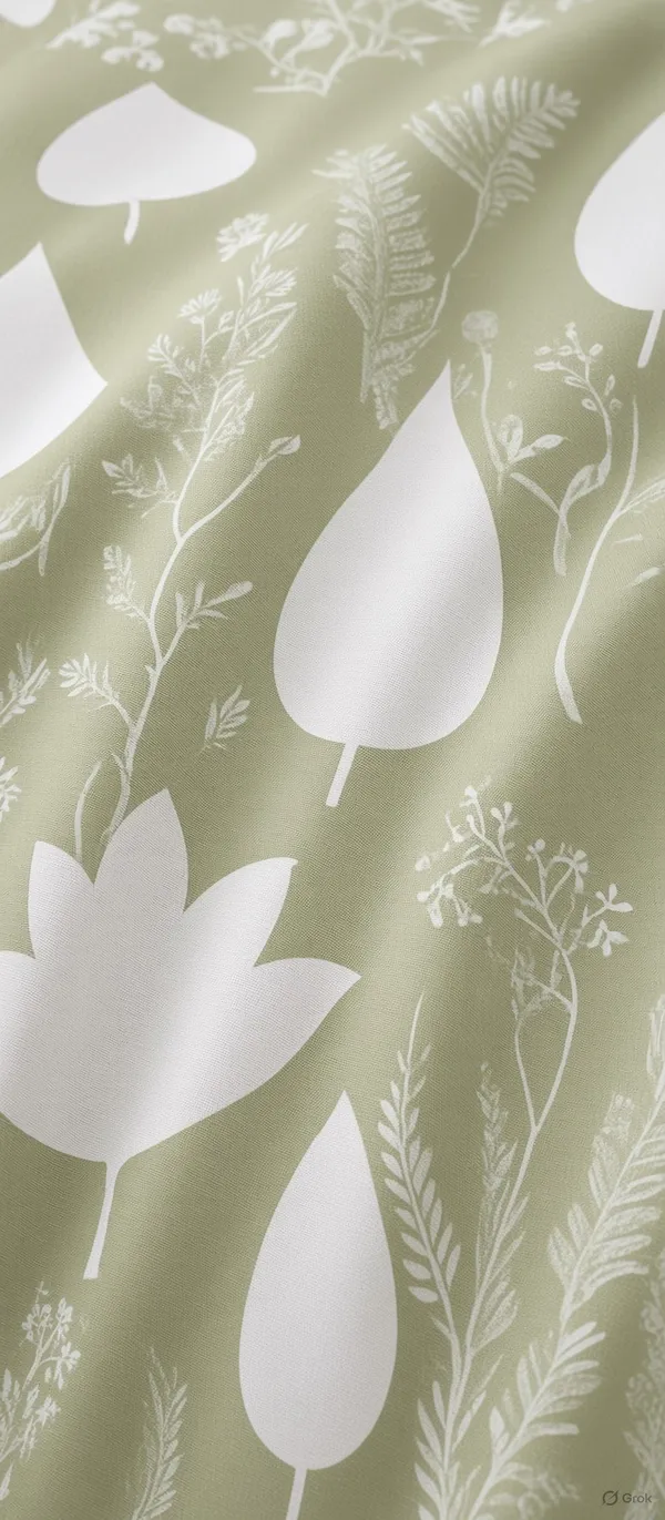 Parth_Royal_Living_Sage_Green_Botanical_Printed_Double_Bedsheet_with_2_Pillow_Covers_|_Modern_Leaf_&_Floral_Print_|_Elegant_Bedroom_Home_Furnishing
