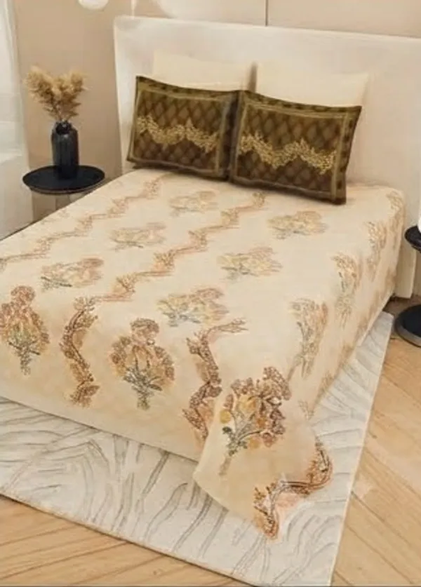 PARTH_ROYAL_-_Rajwada_Patch_|_Ethnic_Rajwada_Floral_King_Size_Bedsheet_with_2_Pillow_Covers_|_Pure_Cotton_108x108_inches