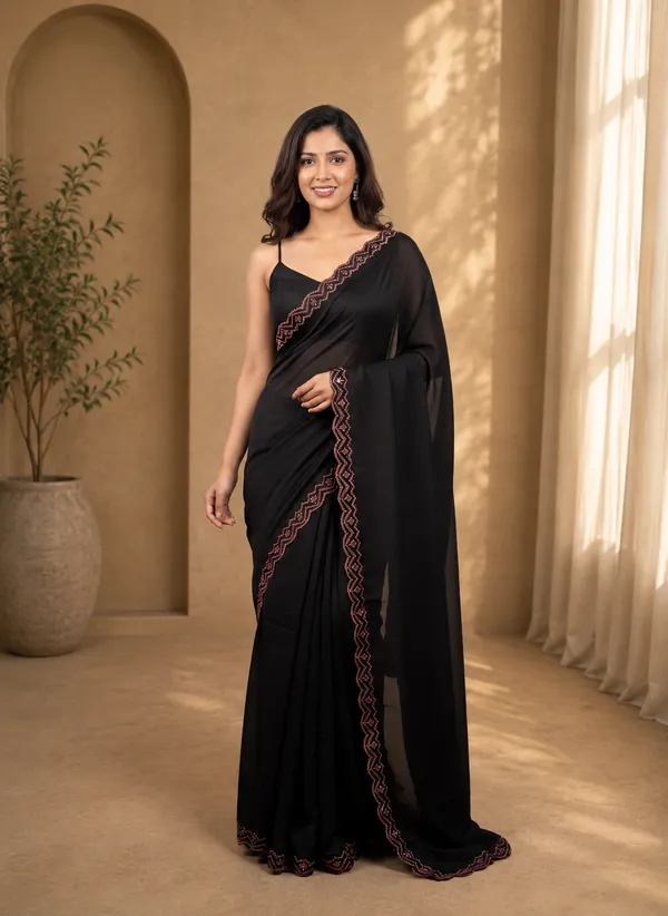 Black_Babri_Chiffon_Embroidered_Saree_For_Women