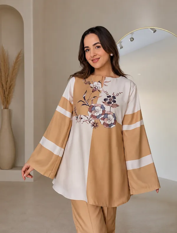 Beige_Rayon_Flared_Floral_Print_Co_Ord_Set_For_Women