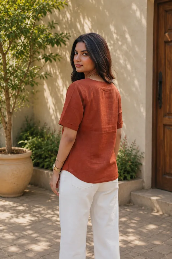 Rust_Cotton_Relaxed_Fit_Printed_Top_For_Women